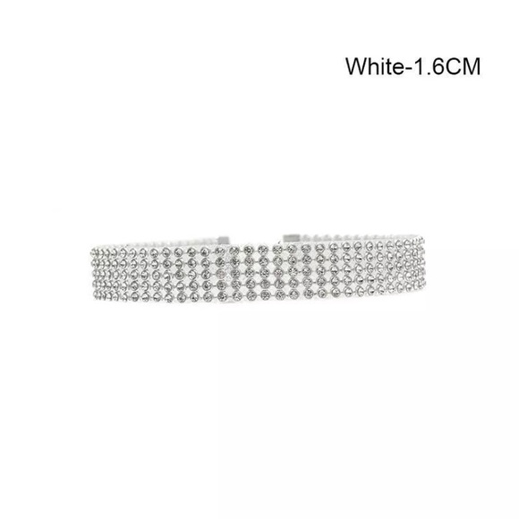 ▪️Crystal Rhinestone Choker - Picture 2 of 8